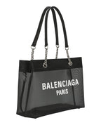 Balenciaga Womens Mesh Duty Free Tote