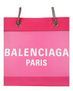 Balenciaga Womens Large Duty Free Mesh Tote