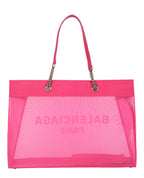 Balenciaga Womens Large Duty Free Mesh Tote
