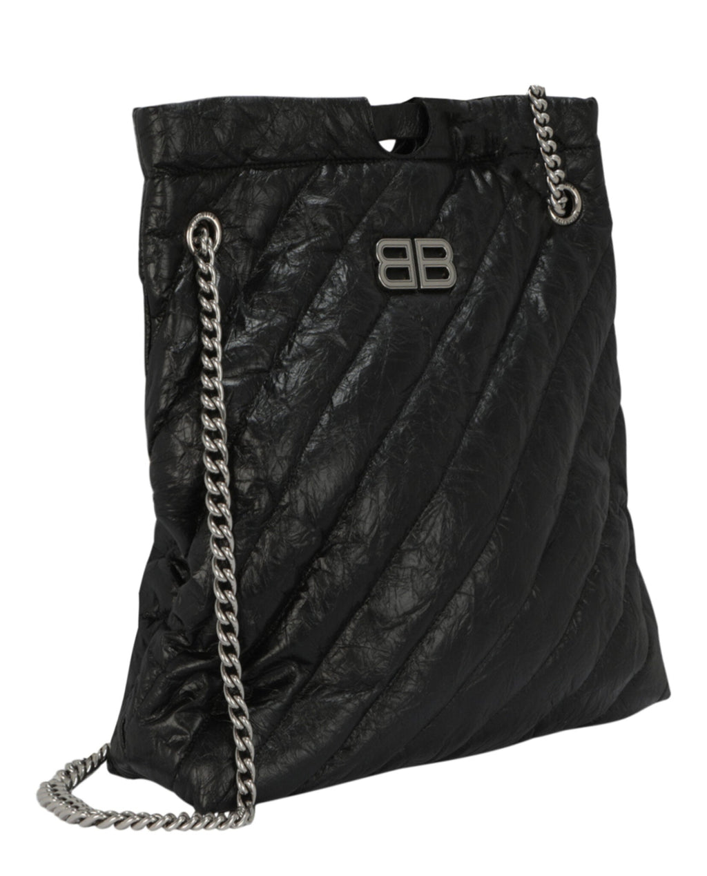 Balenciaga Womens Crush Quilted Medium Tote