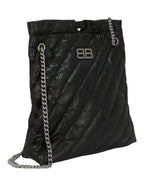 Balenciaga Womens Crush Quilted Medium Tote