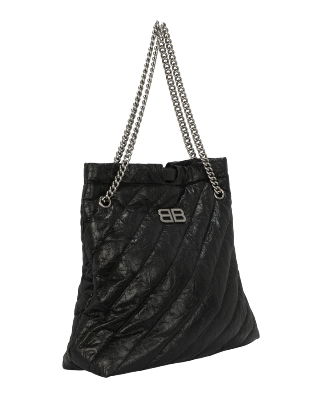 Balenciaga Womens Crush Quilted Medium Tote