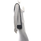 Nylon Intrecciato Padded Tech Candy Cassette Bag Black