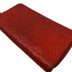 AS IS Monogram Empreinte Zippy Wallet Luxury Designer By Louis Vuitton, Size: Large