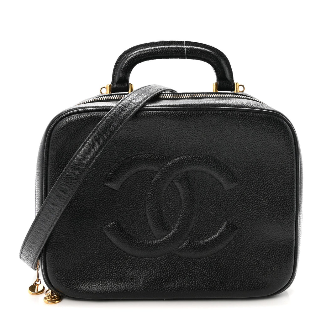 Caviar Timeless CC Vanity Case Black