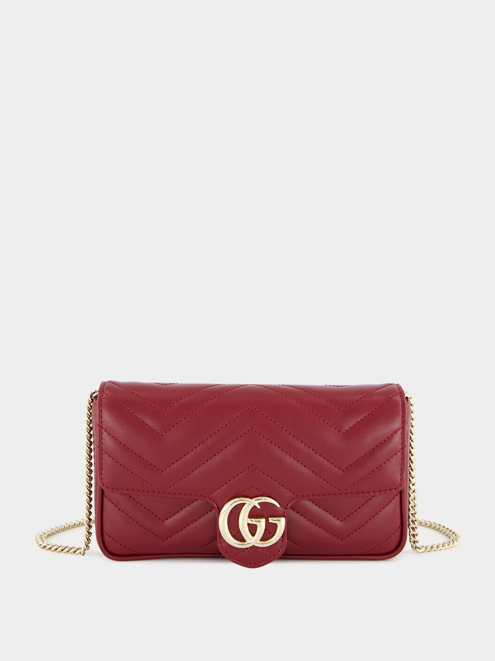 Rosso Ancora Red GG Marmont Small Bag