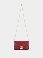 Rosso Ancora Red GG Marmont Small Bag