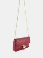 Rosso Ancora Red GG Marmont Small Bag