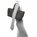 Nappa Nastri Medium Lido Tote Bag Tourmaline