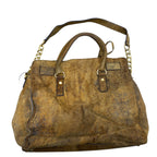 Handbag Designer By Michael Kors In Brown, Size:Medium