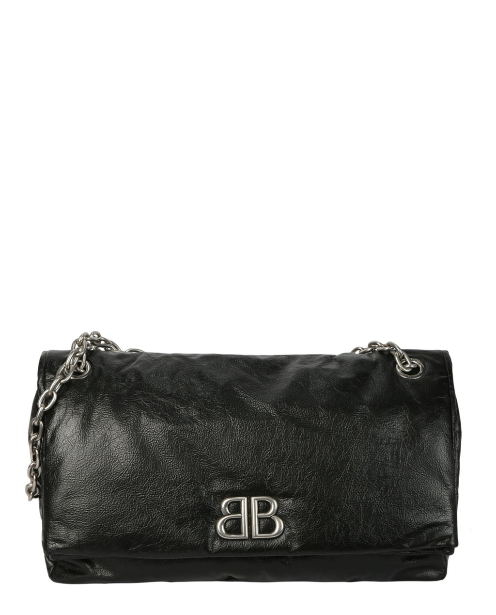 Balenciaga Womens Monaco Large Chain Bag
