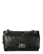 Balenciaga Womens Monaco Large Chain Bag