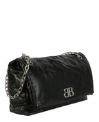Balenciaga Womens Monaco Large Chain Bag
