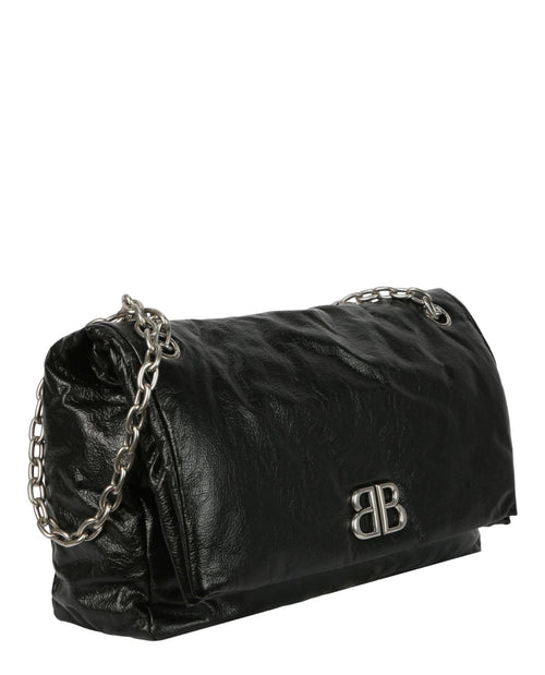 Balenciaga Womens Monaco Large Chain Bag