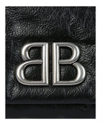 Balenciaga Womens Monaco Large Chain Bag