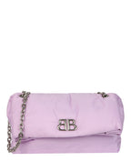 Balenciaga Womens Monaco Medium Chain Bag in Recycled Dolmias