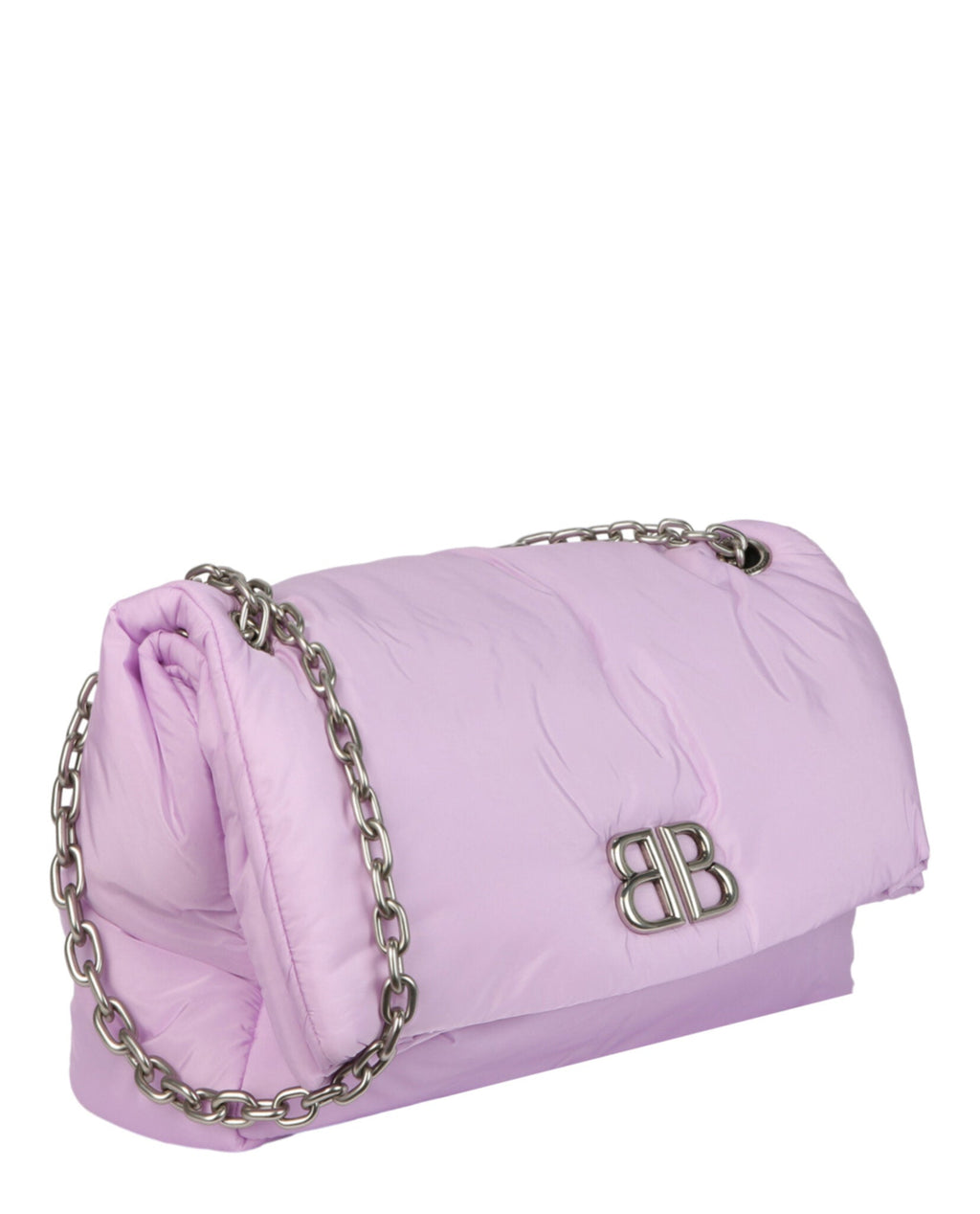 Balenciaga Womens Monaco Medium Chain Bag in Recycled Dolmias