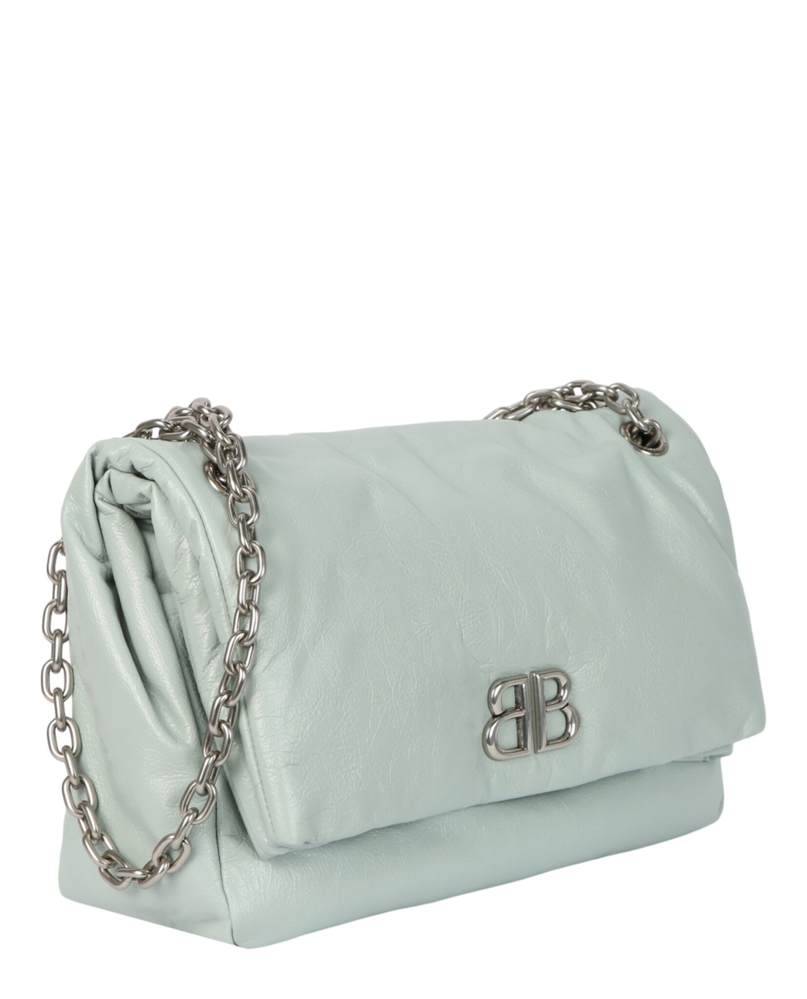 Balenciaga Womens Monaco Medium Chain Bag
