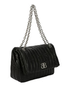 Balenciaga Womens Monaco Medium Quilted Chain Bag