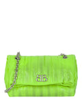 Balenciaga Womens Monaco Sprayed Quilted Small Chain Bag