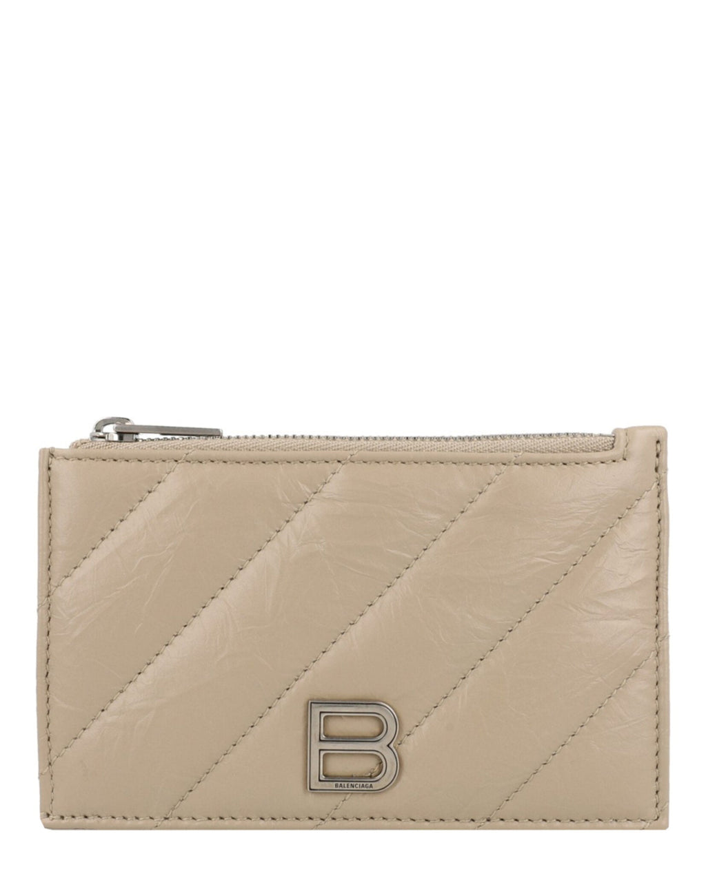 Balenciaga Womens Crush Long Card Holder