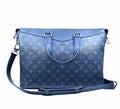 LOUIS VUITTON Black Monogram Briefcase