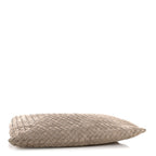 Suede Intrecciato Large Hop Mastice