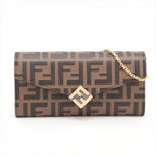 Fendi Zucca Wallet on Chain Bag