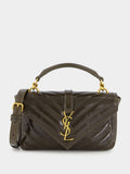 Musk Brown College Mini Chain Bag