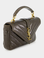 Musk Brown College Mini Chain Bag