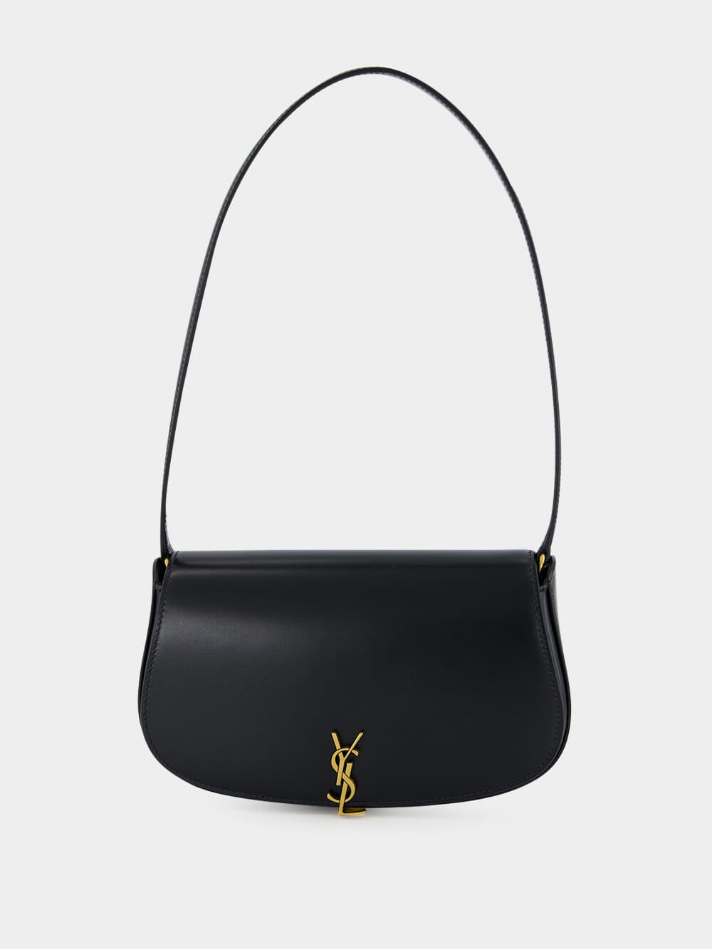 Black Mini Voltaire Leather Bag