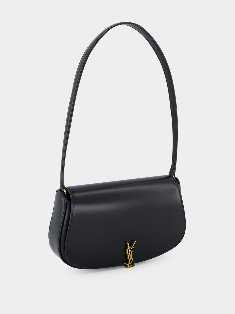 Black Mini Voltaire Leather Bag