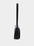 Black Mini Voltaire Leather Bag