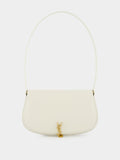 White Mini Voltaire Leather Bag