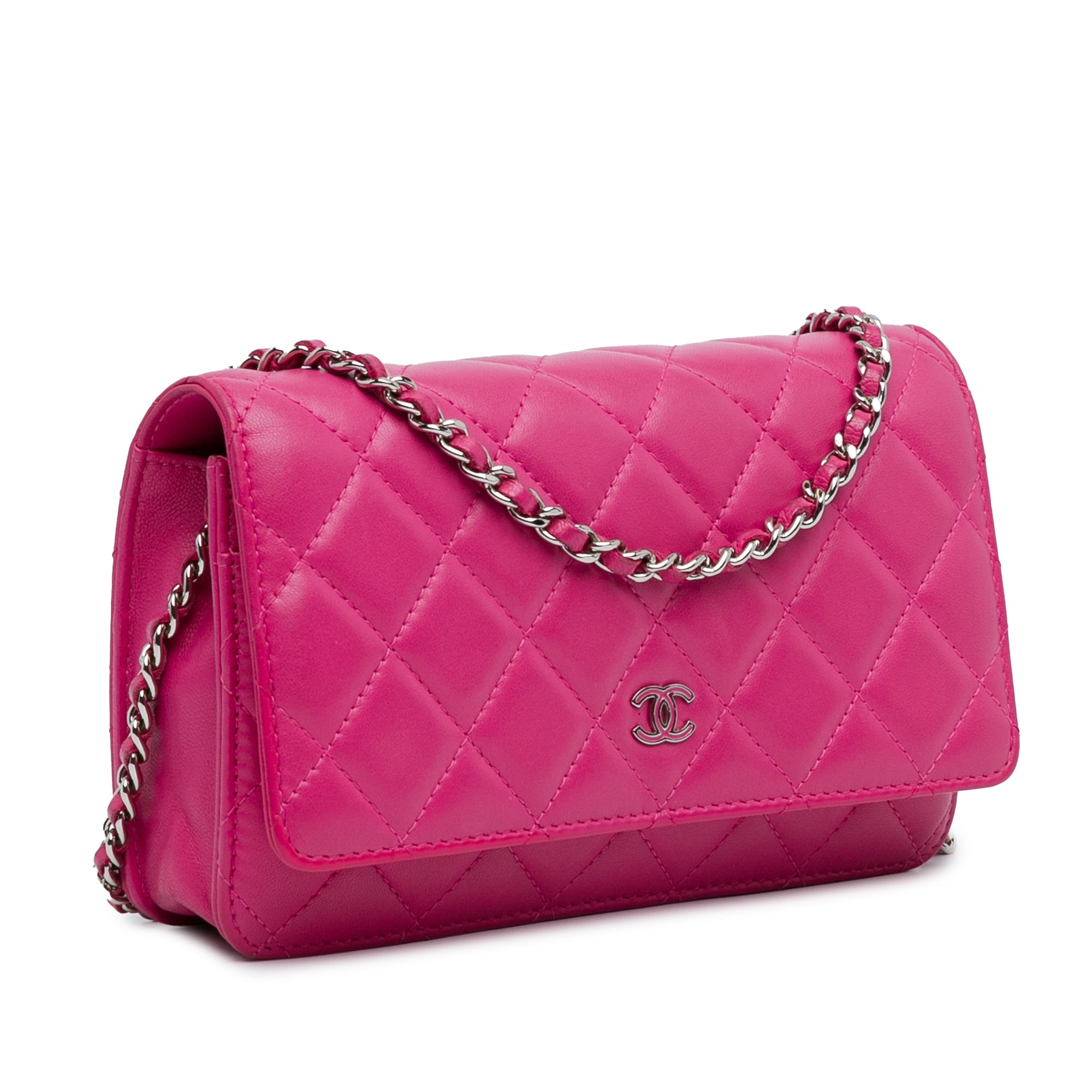 Chanel Lambskin Wallet On Chain Bag