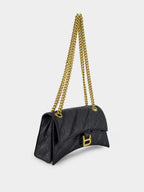 Black Crush Quilted Small Shoulder Bag