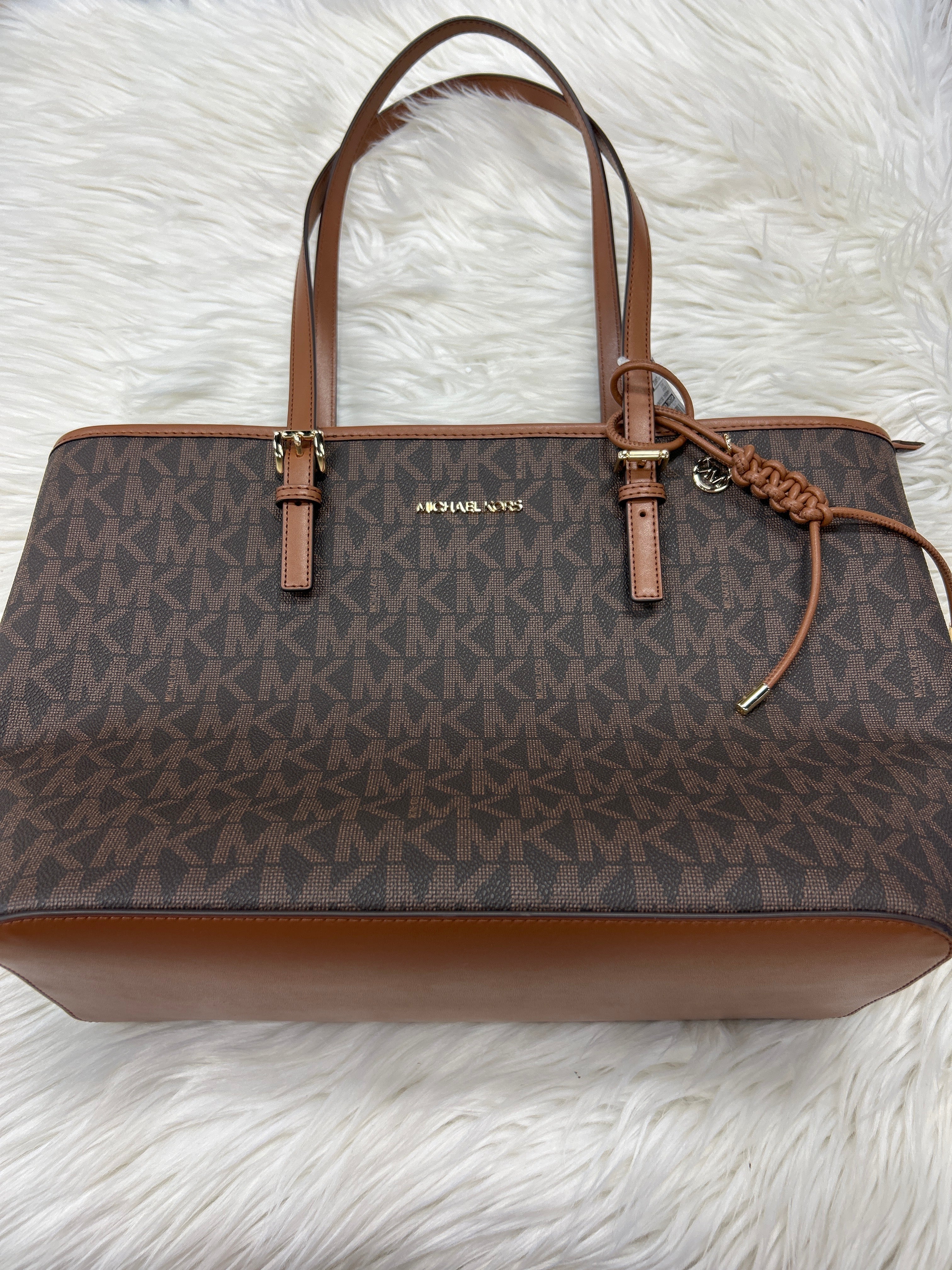 Handbag Designer By Michael Kors In Brown, Size:Large NWT