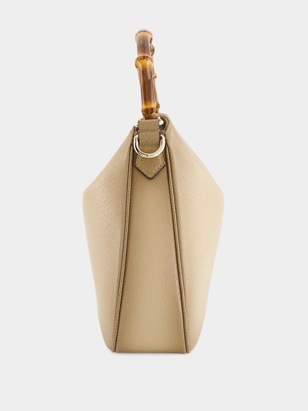 Diana Medium Shoulder Bag in Gradient Oatmeal Leather