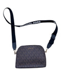 Crossbody Designer By Michael Kors In Black & Brown, Size:Small