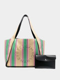 Big Raffia Tote Bag