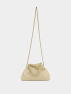 Pearl Falabella Drawstring Mini Handbag
