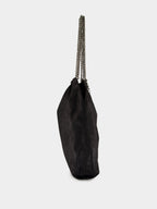 Black Falabella Drawstring Bag