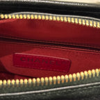 CHANEL Gabrielle Black Gold Limited Edition Handle Style