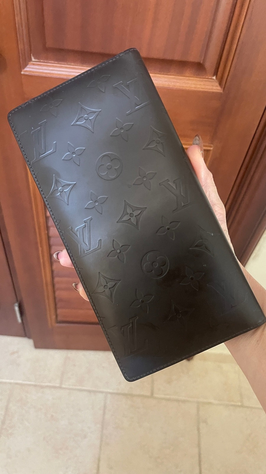Louis Vuitton Monogram Empreinte Porte Monaire Bi Fold Long Wallet