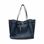 Handbag Designer By Michael Kors In Navy, Size:Medium