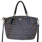 Handbag Designer By Coach In Black, Size:Medium