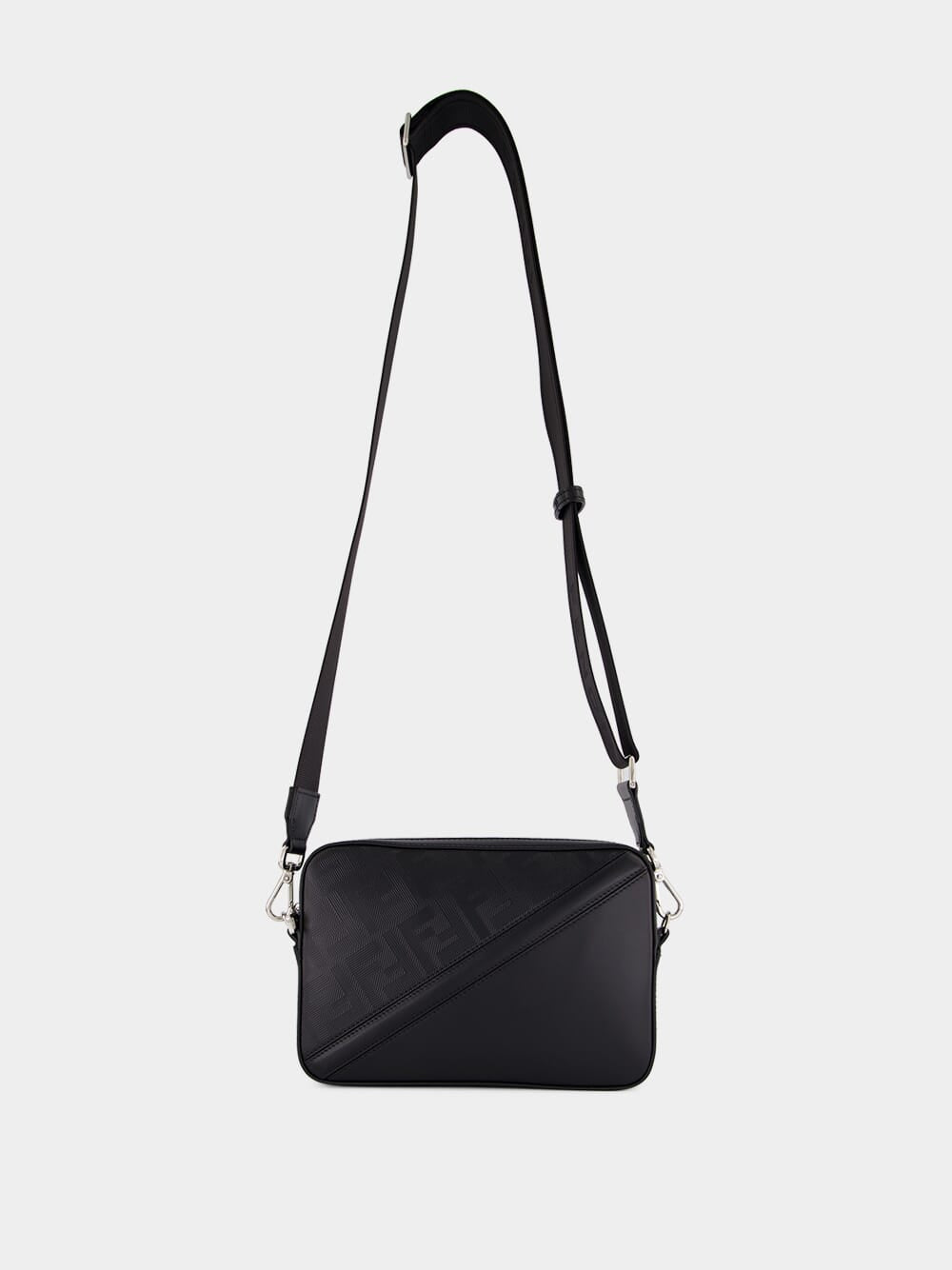 Black Shadow Leather Camera Bag
