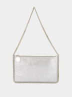 Silver Falabella Clutch