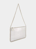 Silver Falabella Clutch