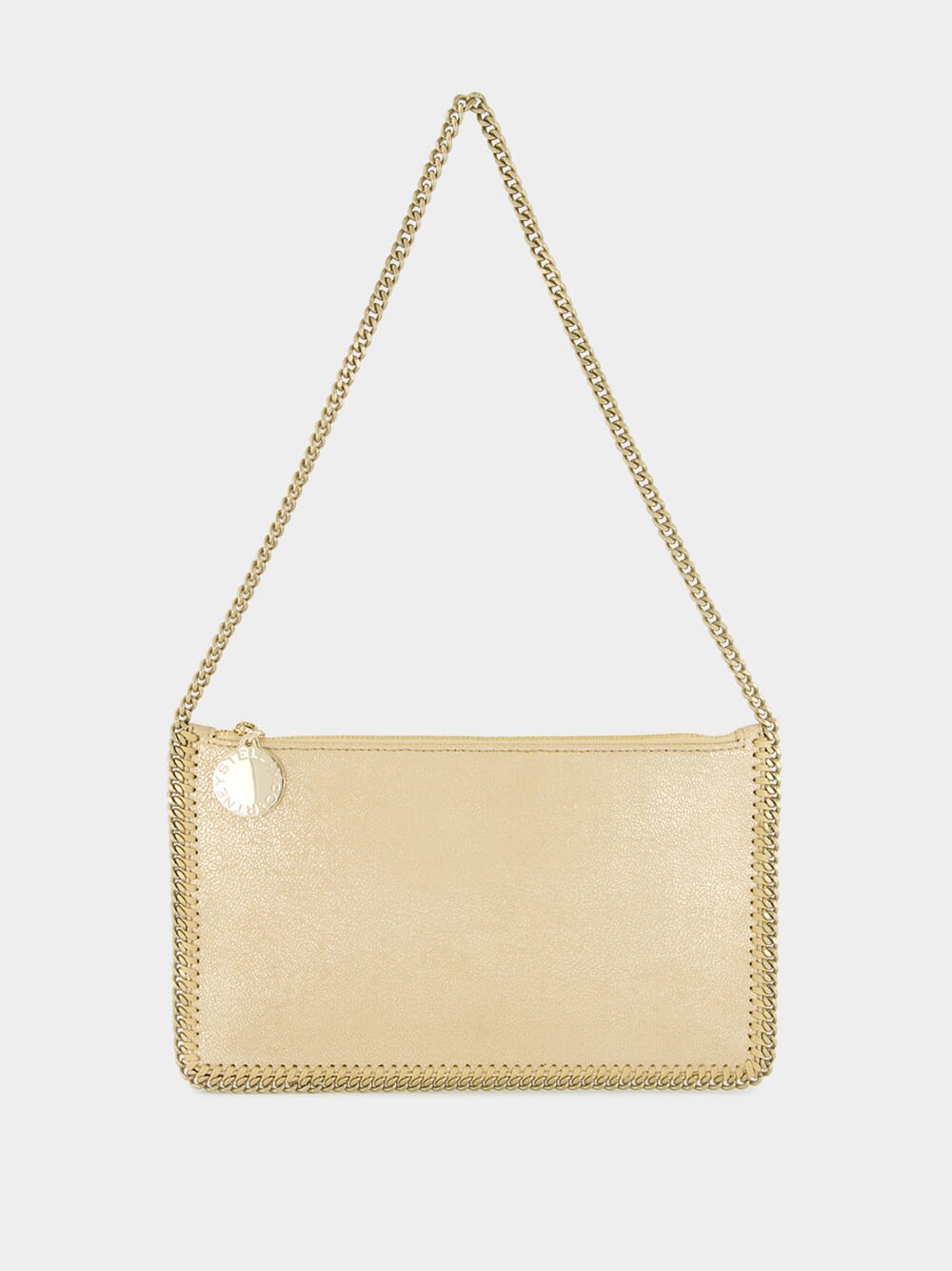 Gold Falabella Clutch